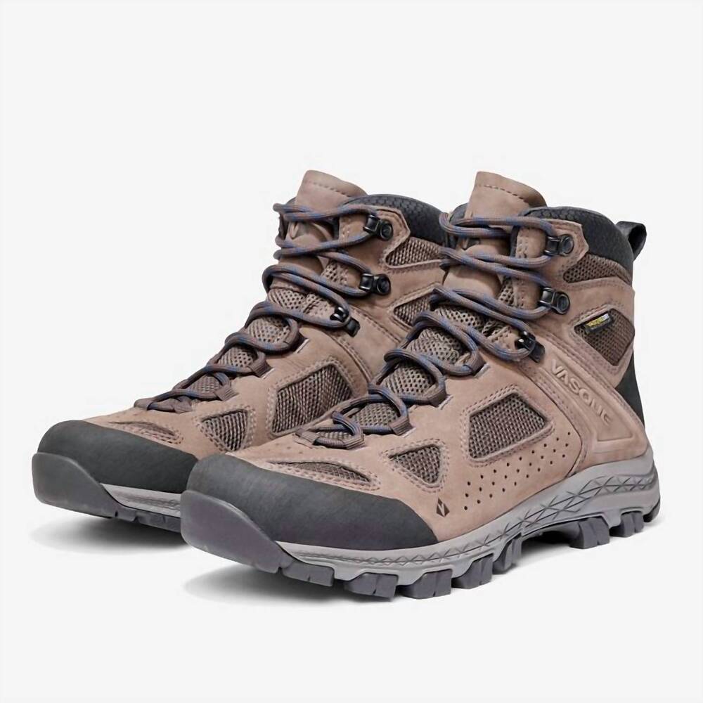 NEW VASQUE men's breeze waterproof hiking boot in brown